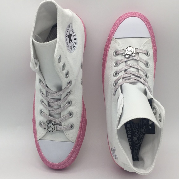 Converse CTAS Hi white/pink dogwood - Picture 2 of 8